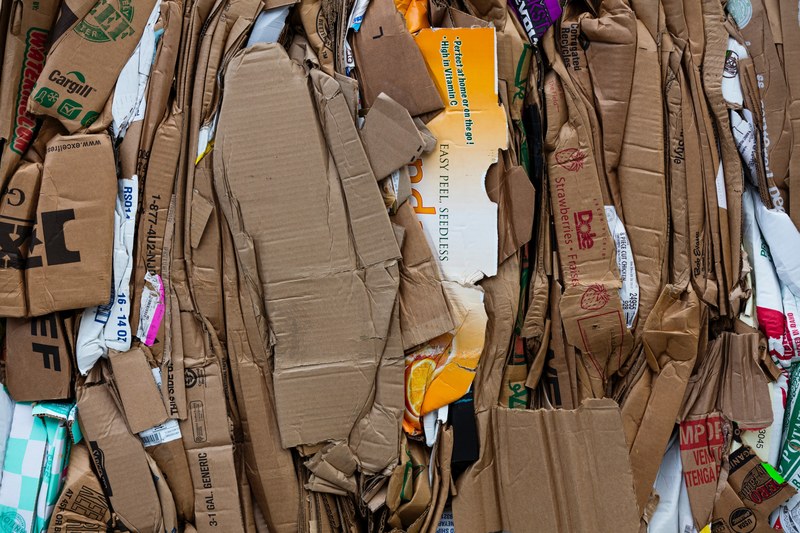 cardboard box boxes and recycling 4k
