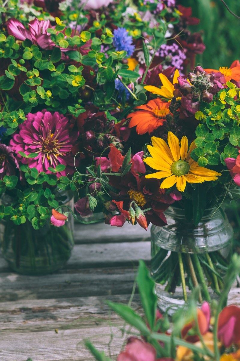bunch of flower posy bloom and floral hd, 4k
