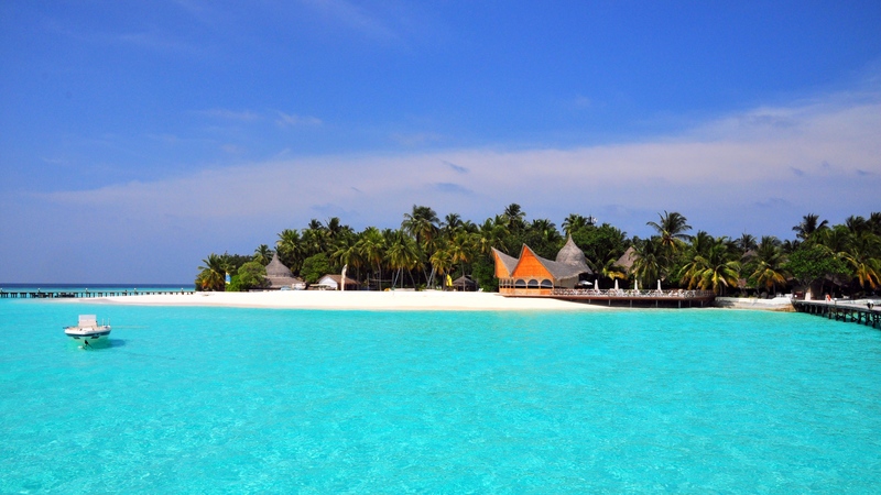 maldives, tropical, beach, island, 4k
