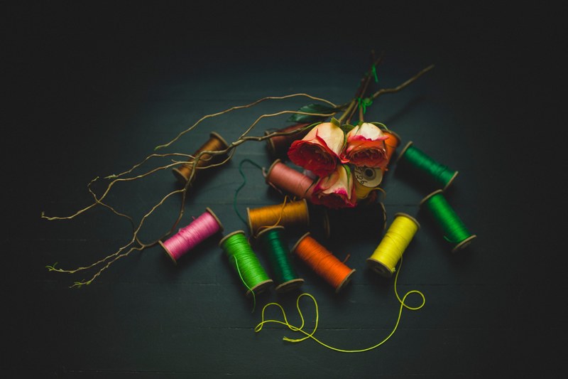 color thread sewing thread and craft 4k