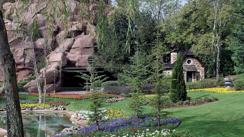 canadian, garden, pavilion, park, 4k