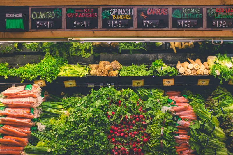 grocery store grocery vegetable and carrot 4k