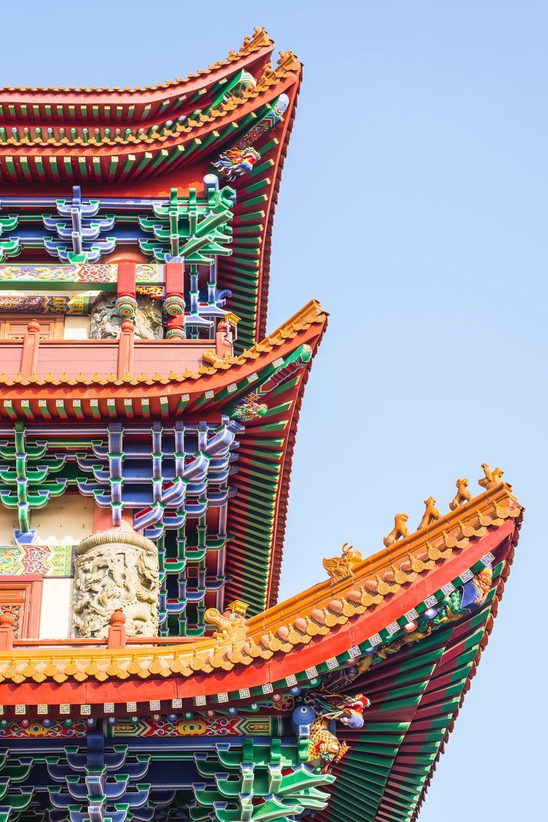 po lin monastery 4k