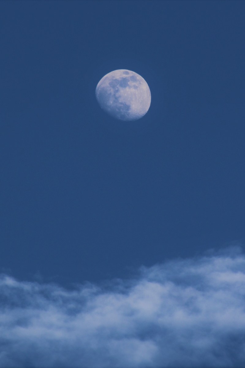 moon over carolina beach nc 4k