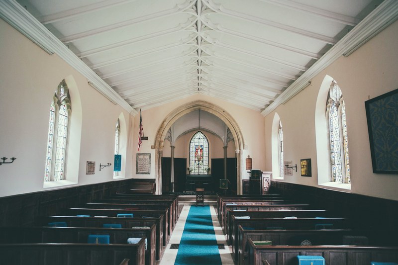 church chapel traditional and worship 4k