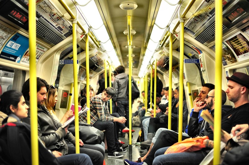 subway person tube and underground 4k