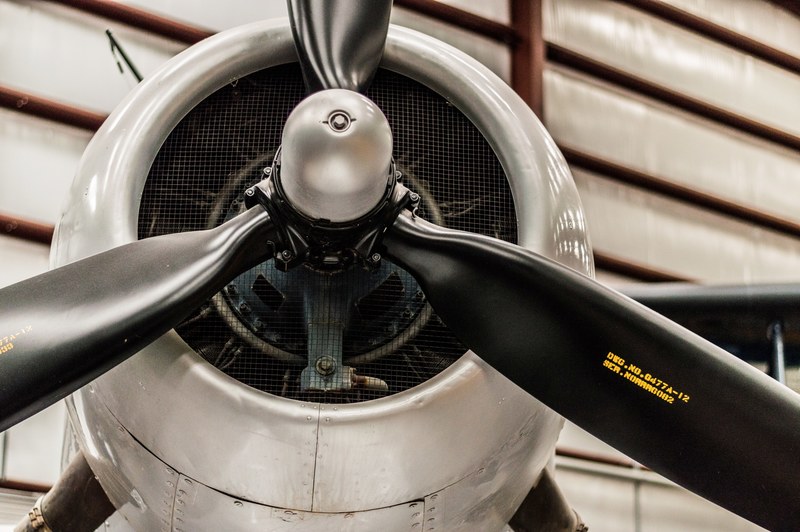 propeller airplane propeller engine and plane engine 4k