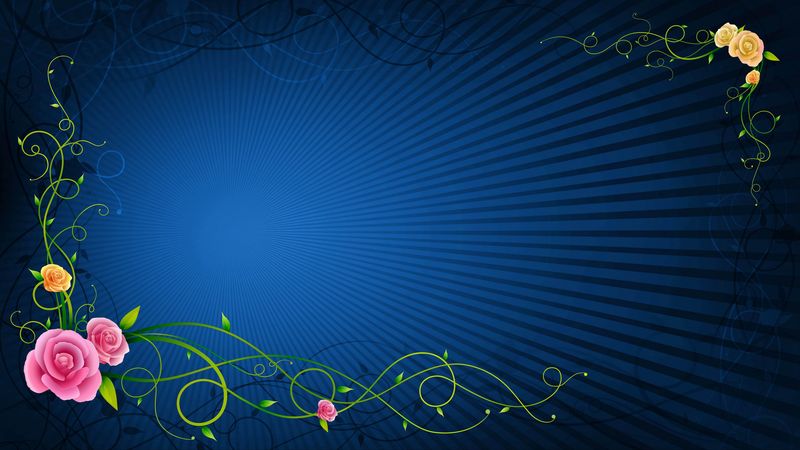 flowers, lines, patterns, 4k