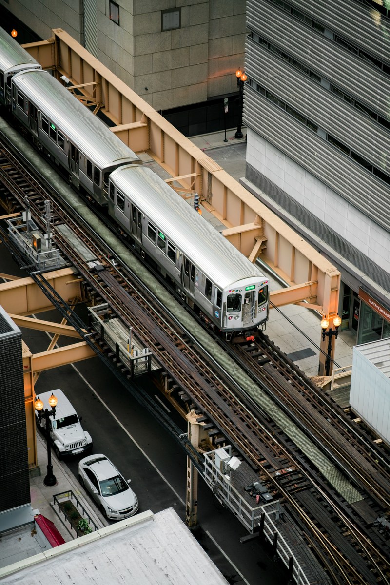 train railway track and station hd, 4k