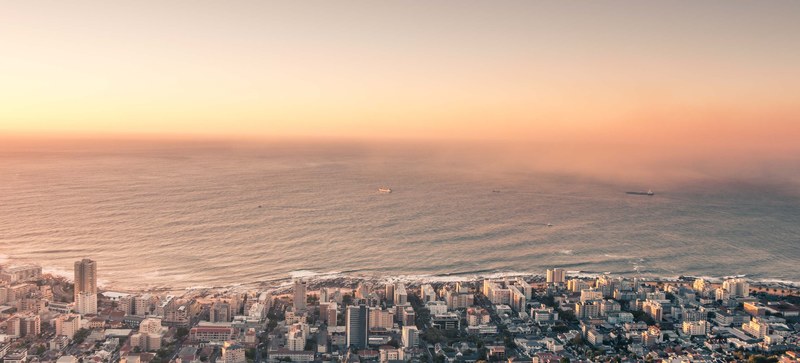 cape town sunset from lions head 4k