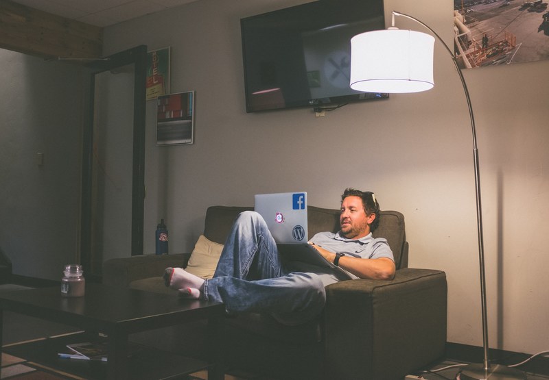 sofa couch light and lamp 4k