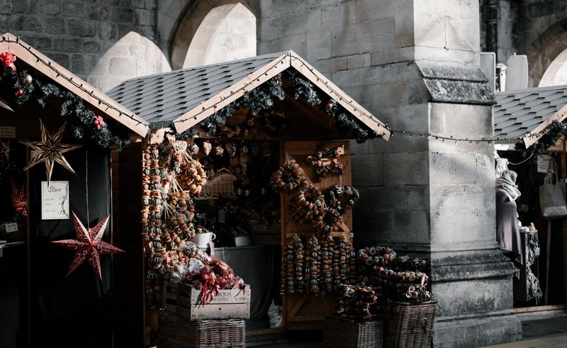 winchester christmas market photo 4k