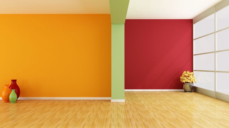 walls, design, room, pot, pots, 4k