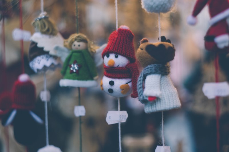 christmas decor decoration and ornament 4k