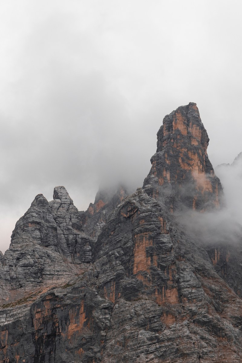 mountain cloud peak and summit hd, 4k