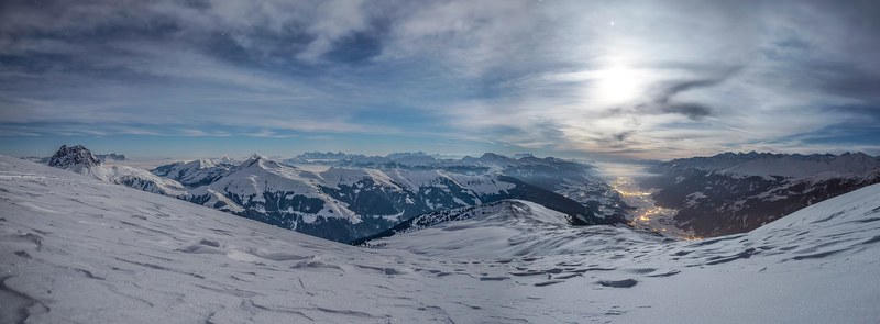 cloud outdoor alp and mountain 4k