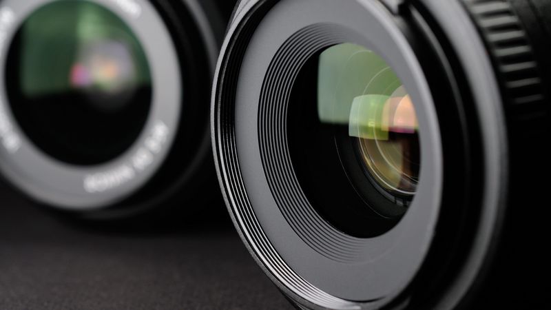 lenses, optics, photo, reflections, 4k