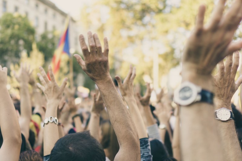 independence protest 4k