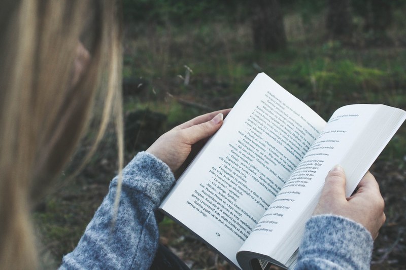book read reading and literature 4k