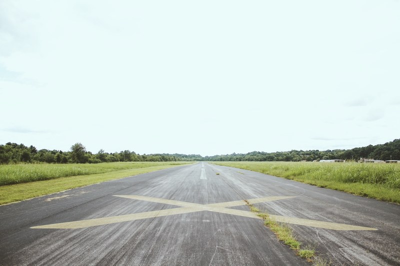 road airport runway and tarmac 4k