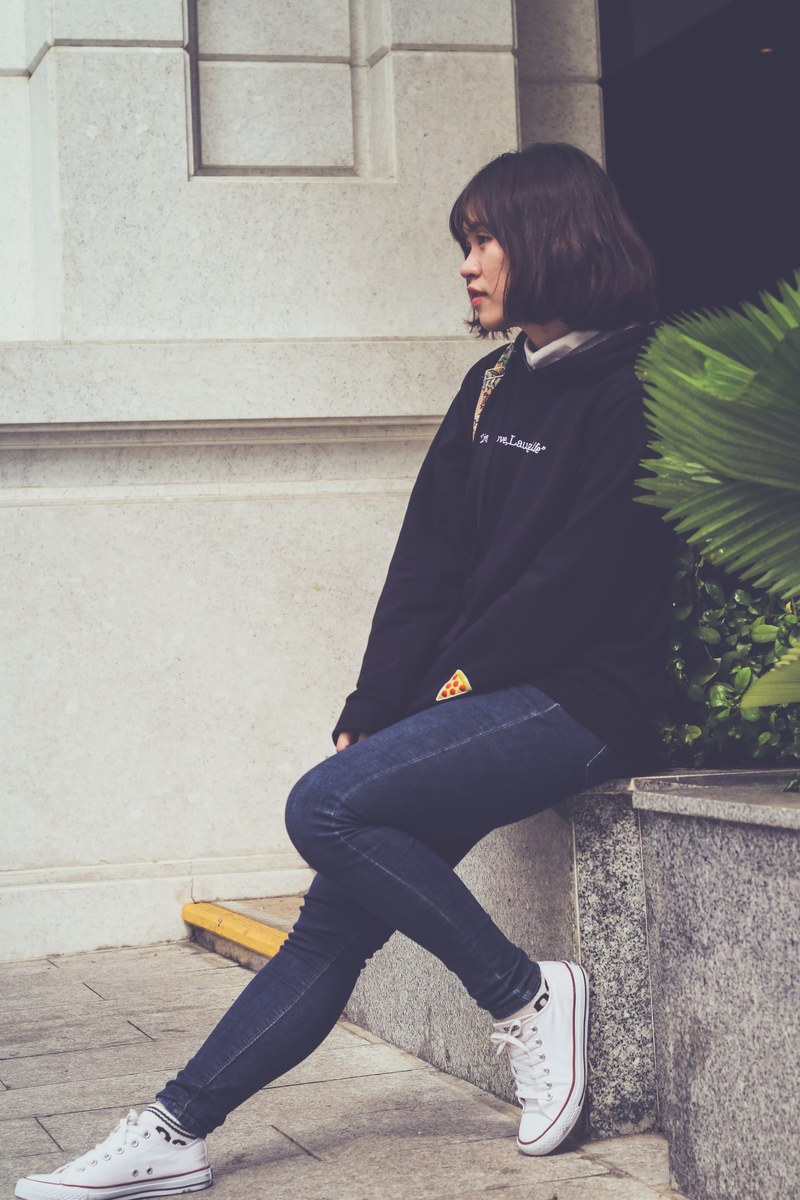 woman female jumper and sweater hd, 4k