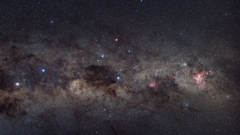 space, stars, universe, galaxy, 4k