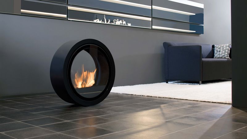 fireplace, unusual, creative, 4k
