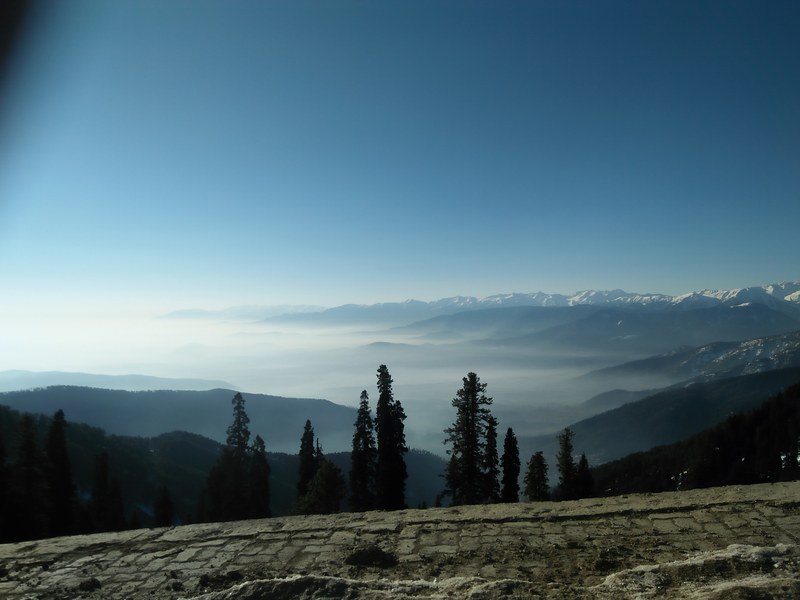 beautiful scene of kashmir valley 4k