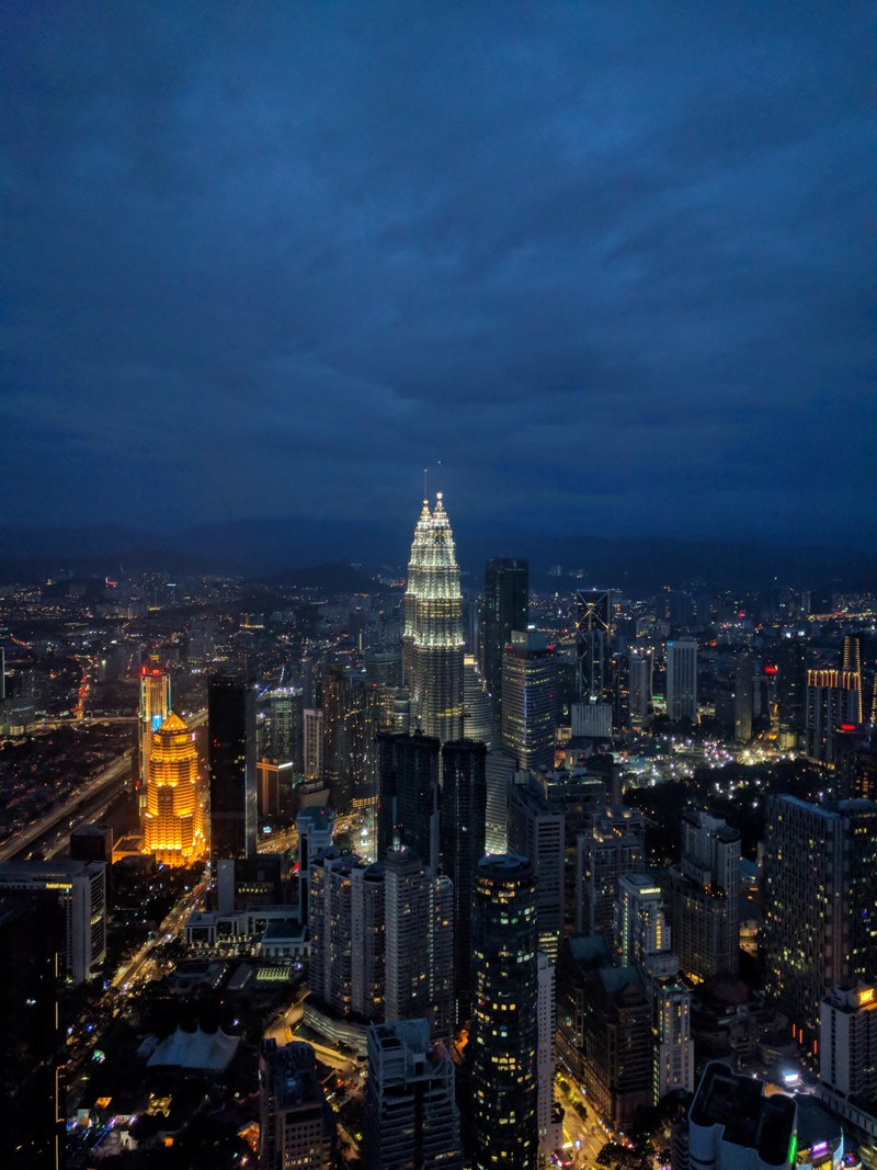 a night in kuala lumpur 4k