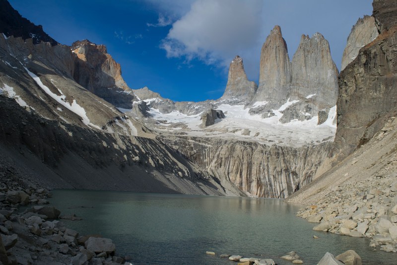 torres del paine 4k
