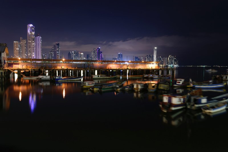 panama city fish market 4k