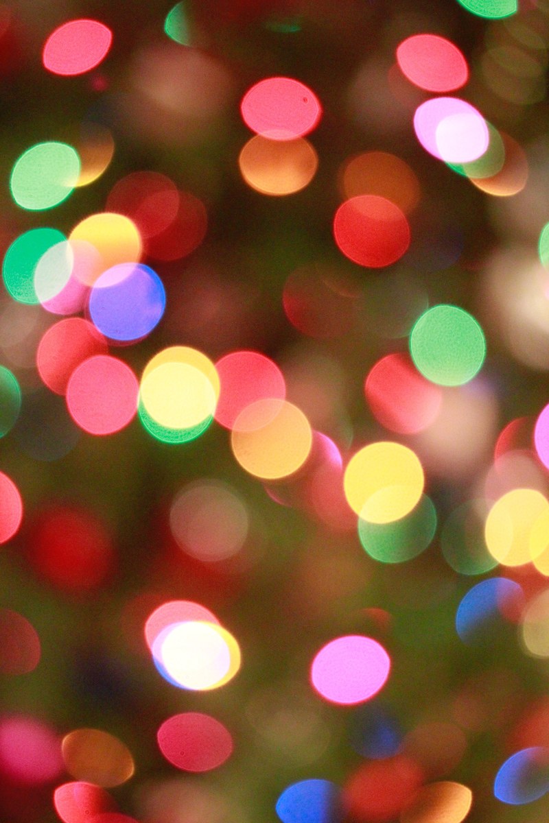 christmas lights 4k