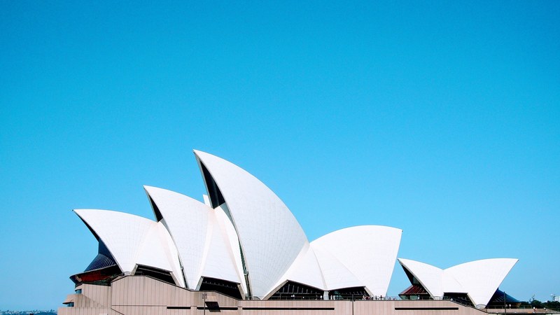 architecture building sydney opera house and opera house 4k