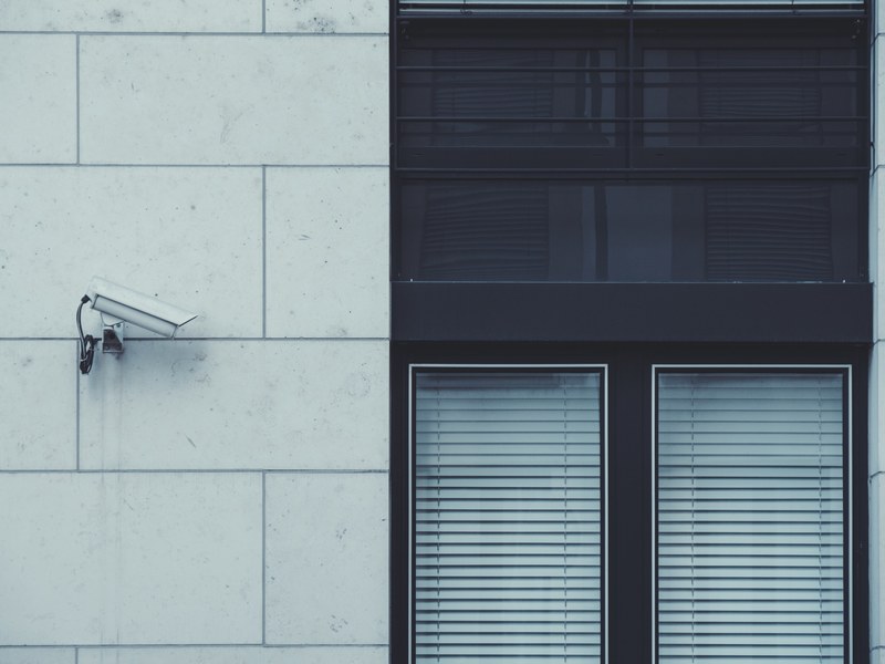 surveillance urban city and technology 4k