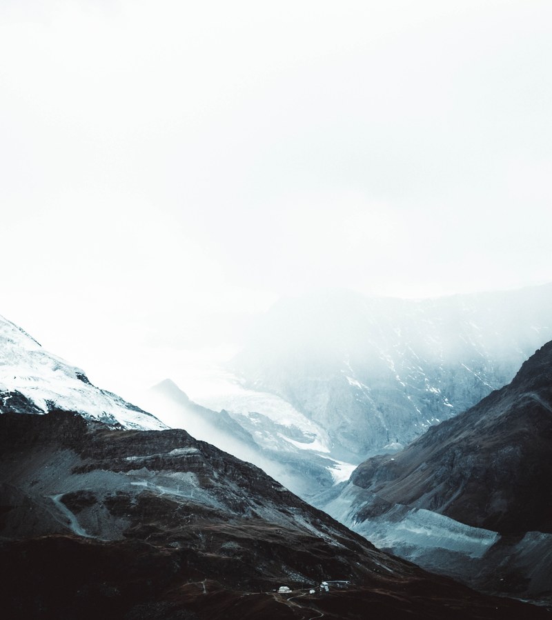 mountain valley mist and fog hd, 4k