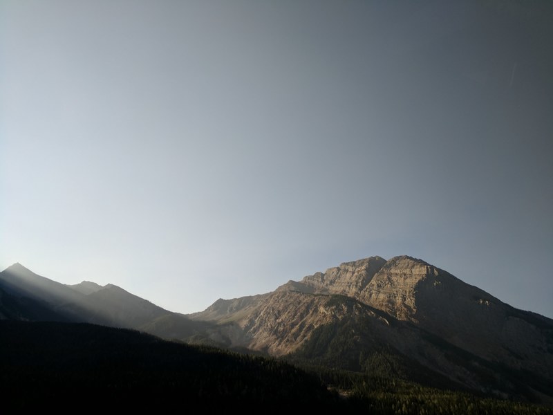 mountain sun ray landscape and morning light 4k