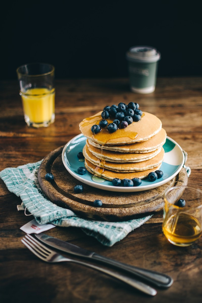 pancakes for breakfast 4k