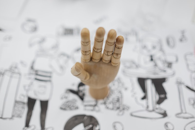 mannequin hand 4k