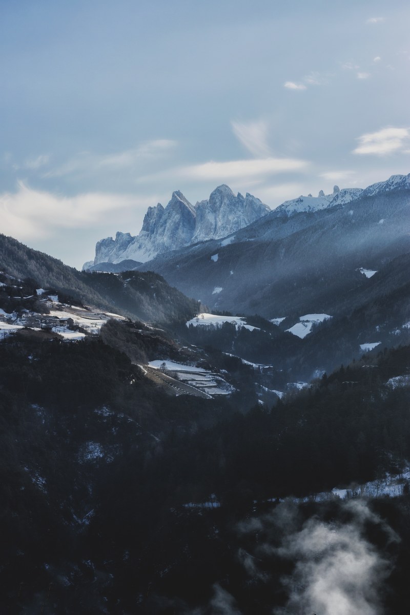 mountain peak summit and snow hd, 4k