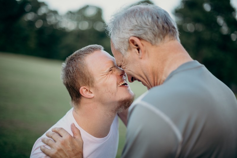 man male father and son 4k