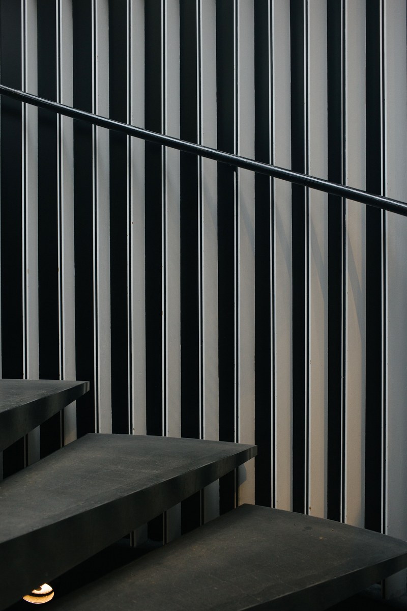 steel interior design design and minimal hd, 4k