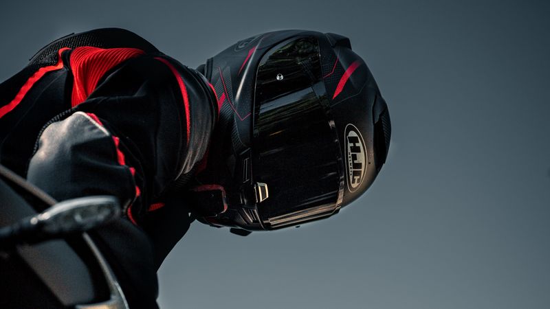 motorcyclist, helmet, motorcycle, equipment, 4k
