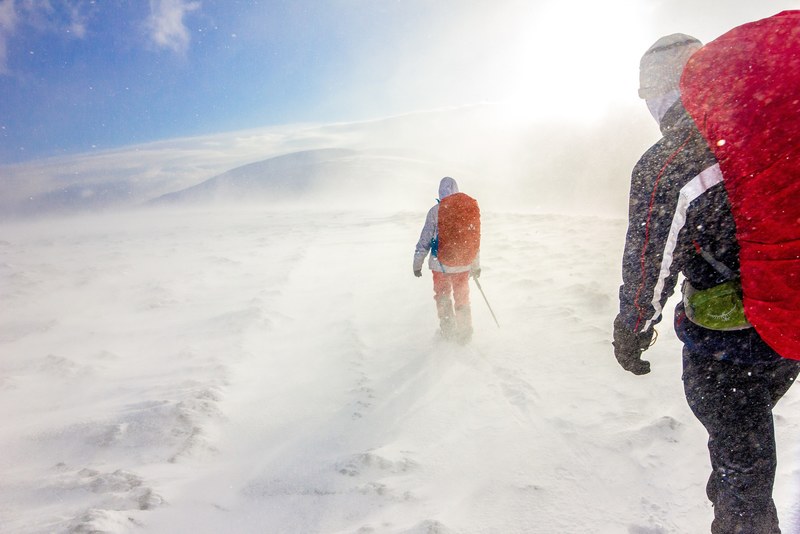 hike snow outdoor and trekking 4k