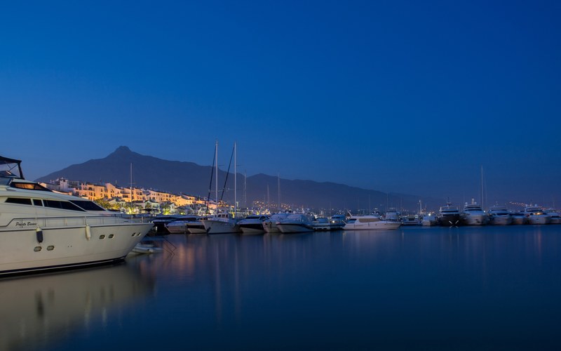 yachts port marbella marina puerto banus 4k