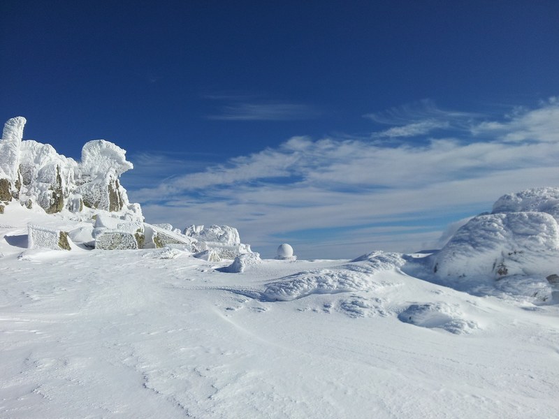 winter winter magic blue sky sky blue white 4k