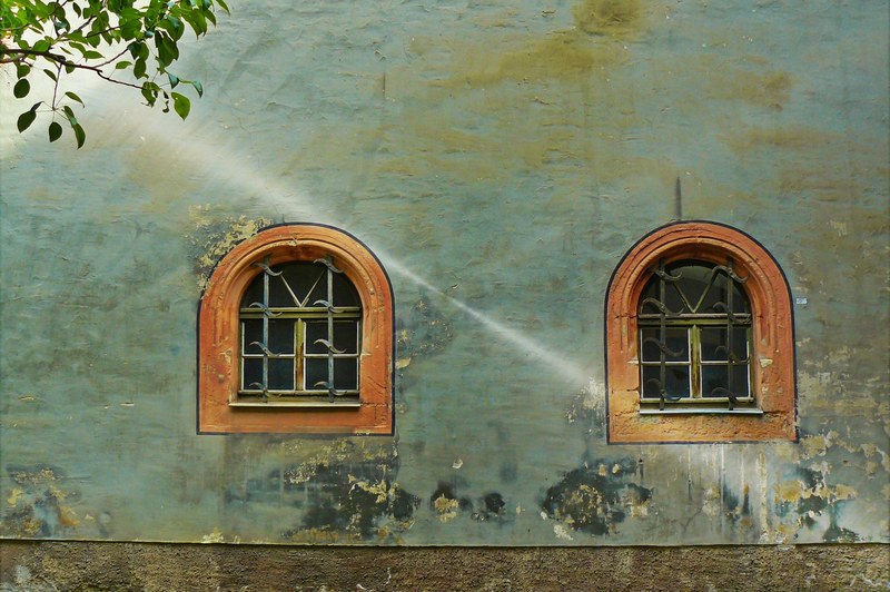 window hauswand house facade home front facade 4k