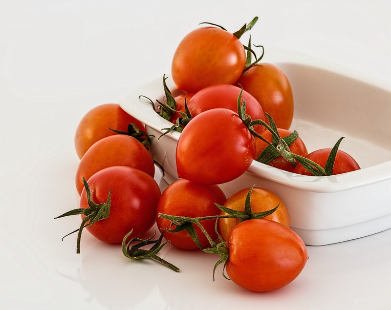 tomato red fresh vegetable diet salad raw ripe 4k