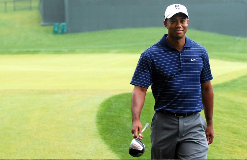 tiger woods golf golfer sports golf course star 4k