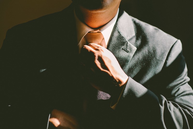 tie necktie adjust adjusting man business 4k