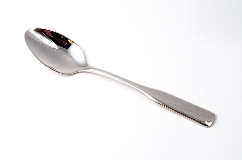 teaspoon coffee spoon metal eat spoon 4k